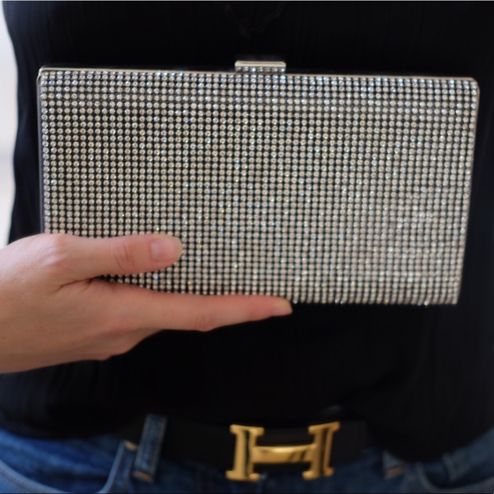Rhinestone Clutch / Shoulder Bag